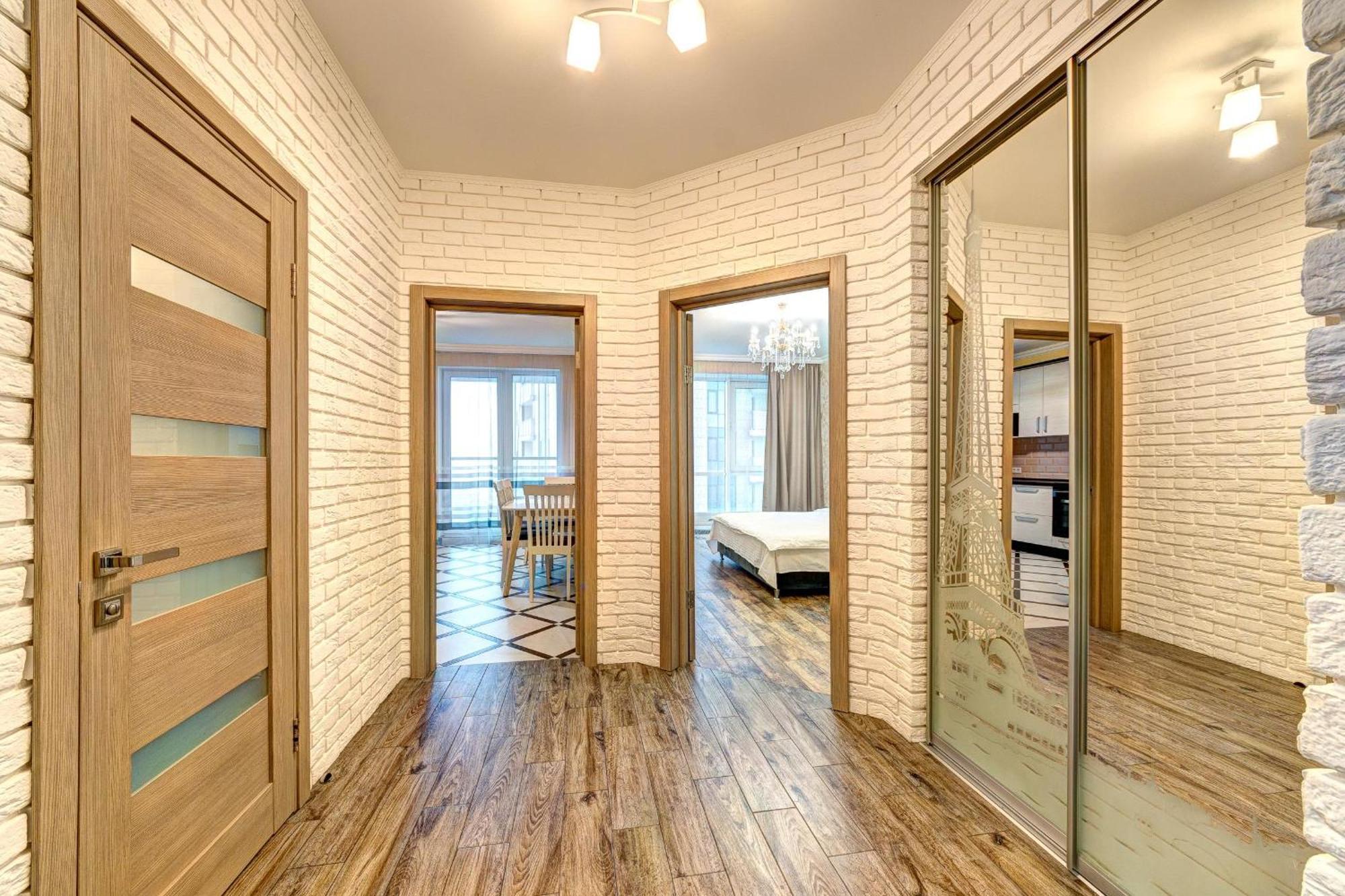 Apartment Voskresenska 18 , Парковые Озера كييف الغرفة الصورة