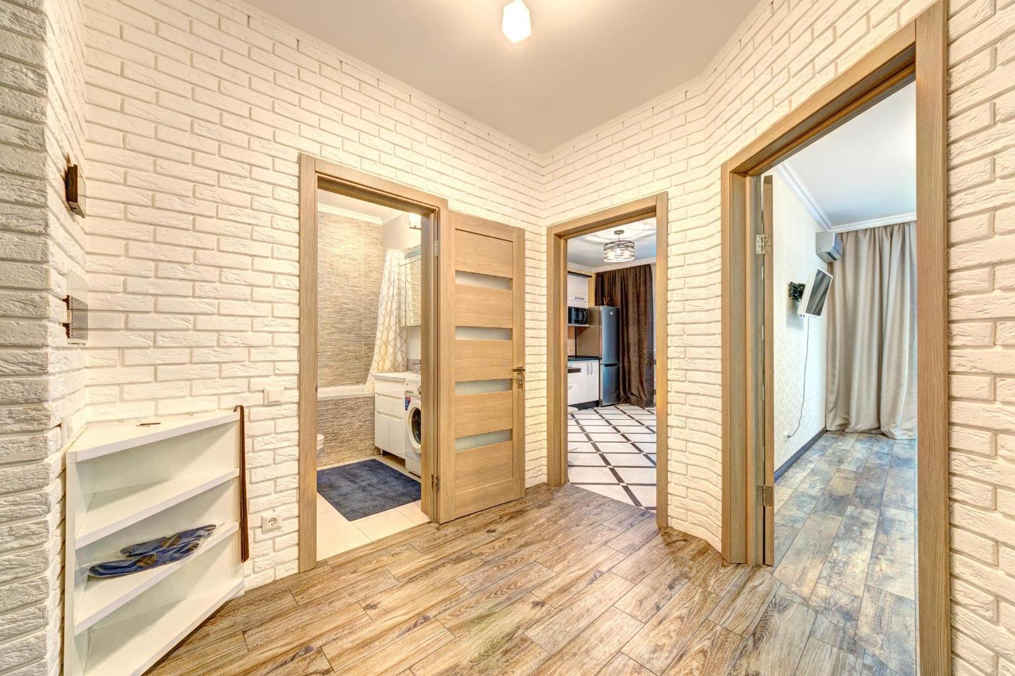 Apartment Voskresenska 18 , Парковые Озера كييف الغرفة الصورة