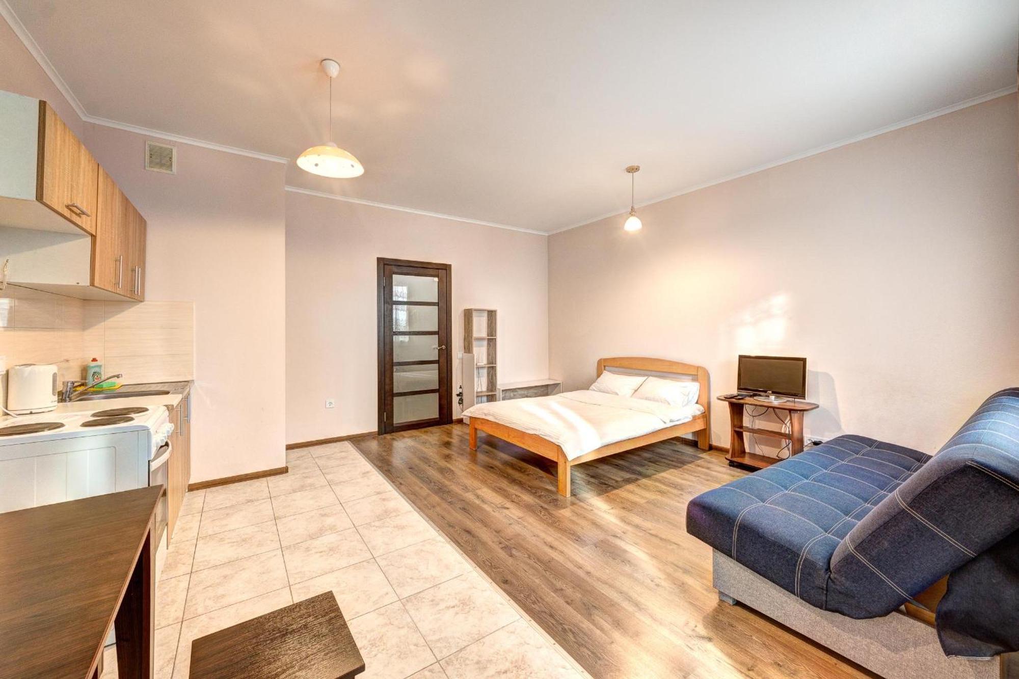 Apartment Voskresenska 18 , Парковые Озера كييف الغرفة الصورة