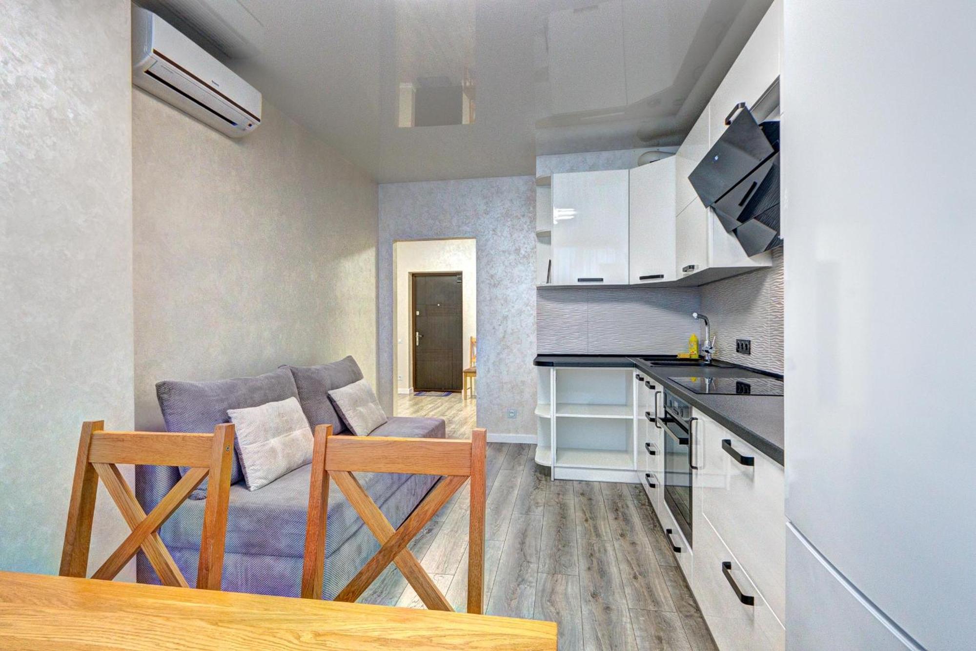 Apartment Voskresenska 18 , Парковые Озера كييف الغرفة الصورة